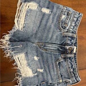 Kids Distressed Denim Shorts